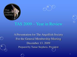 TAS 2009 – Year in Review