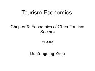 Tourism Economics