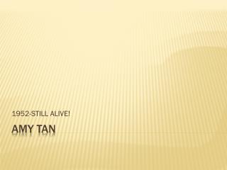 Amy Tan