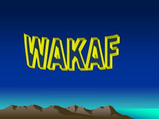 WAKAF