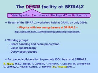 The DESIR facility at SPIRAL2