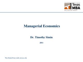 Managerial Economics