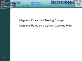Magnetic Force on a Moving Charge