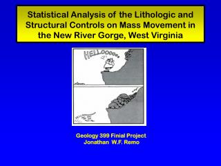 Geology 399 Finial Project Jonathan W.F. Remo