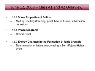 12.3 Some Properties of Solids