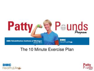 Patty Pound Program The 10 Minute Exercise Plan