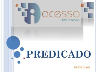 PREDICADO