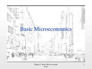 Basic Microeconomics