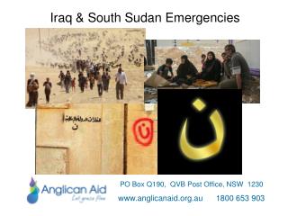 PO Box Q190, QVB Post Office, NSW 1230 anglicanaid.au 1800 653 903