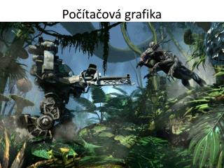 Počítačová grafika