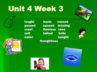 Unit 4 Week 3