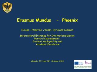 Erasmus Mundus – Phoenix