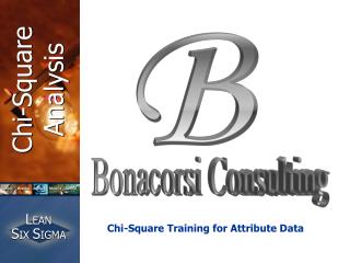 Chi-Square Training for Attribute Data