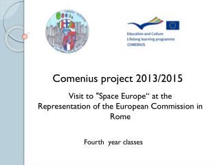 Comenius project 2013/2015