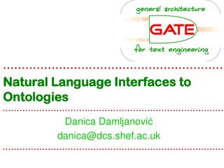 Natural Language Interfaces to Ontologies