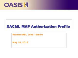XACML MAP Authorization Profile