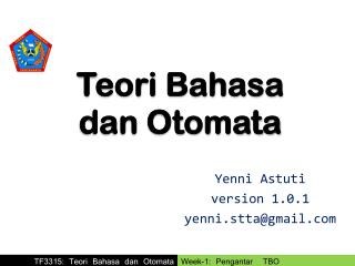 Yenni Astuti version 1.0.1 yenni.stta@gmail