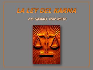 LA LEY DEL KARMA