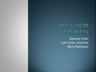 Oscilador Colpitts