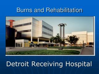 Burns and Rehabilitation