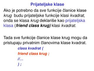 Prijateljske klase