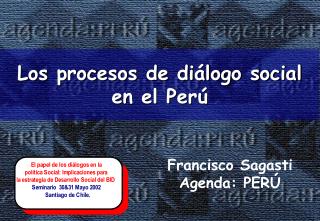 Los procesos de diálogo social en el Perú