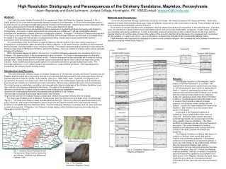 High Resolution Stratigraphy and Parasequences of the Oriskany Sandstone, Mapleton, Pennsylvania