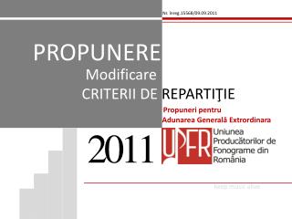 PROPUNERE