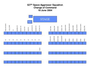 527 th Space Aggressor Squadron Change of Command 18 June 2004