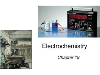 Electrochemistry