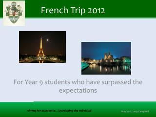 French Trip 2012