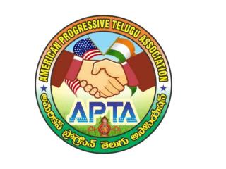 APTA American Progressive Telugu Association అమెరికన్ ప్రోగ్రెసివ్ తెలుగు అసోసియేషన్