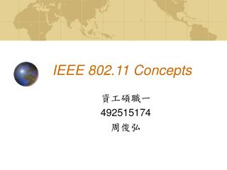 IEEE 802.11 Concepts