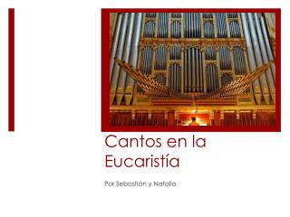 Cantos en la Eucaristía