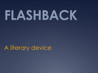 FLASHBACK
