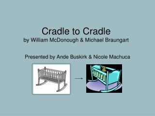 Cradle to Cradle by William McDonough &amp; Michael Braungart