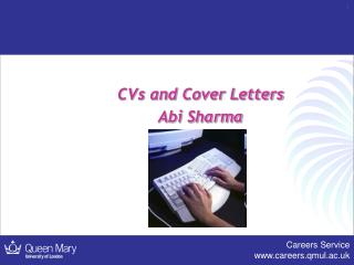 CVs and Cover Letters Abi Sharma