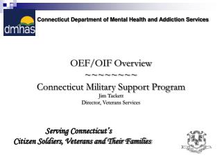 Connecticut Department of Mental Health and Addiction Services