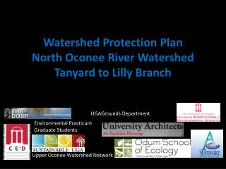 Watershed Protection Plan North Oconee River Watershed Tanyard to Lilly Branch