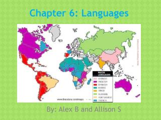 Chapter 6: Languages