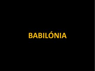 BABILÓNIA