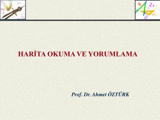 Prof. Dr. Ahmet ÖZTÜRK