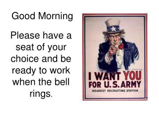 Good Morning