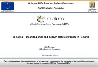Ministry of SMEs, Trade and Business Environment Post Privatisation Foundation
