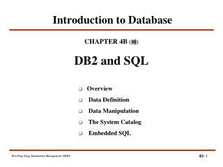 Introduction to Database