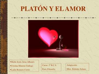 PLATÓN Y EL AMOR