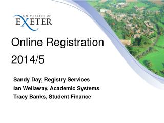 Online Registration 2014/5