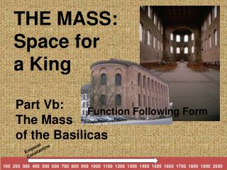 Part Vb: The Mass of the Basilicas