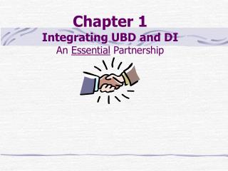 Chapter 1 Integrating UBD and DI An Essential Partnership