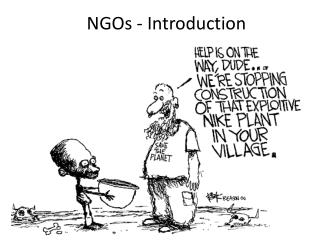 NGOs - Introduction
